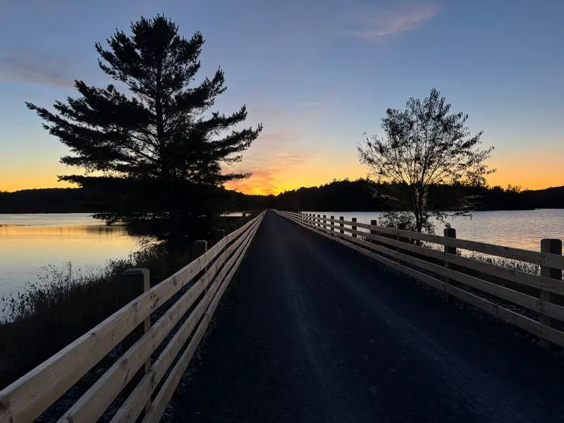 Connection of Three Lakeside Towns