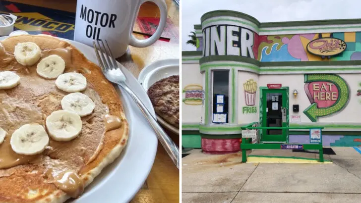 Try Elvis&rsquo; Pink Cadillac Pancakes at This 1950s Gas Station Diner in St. Augustine