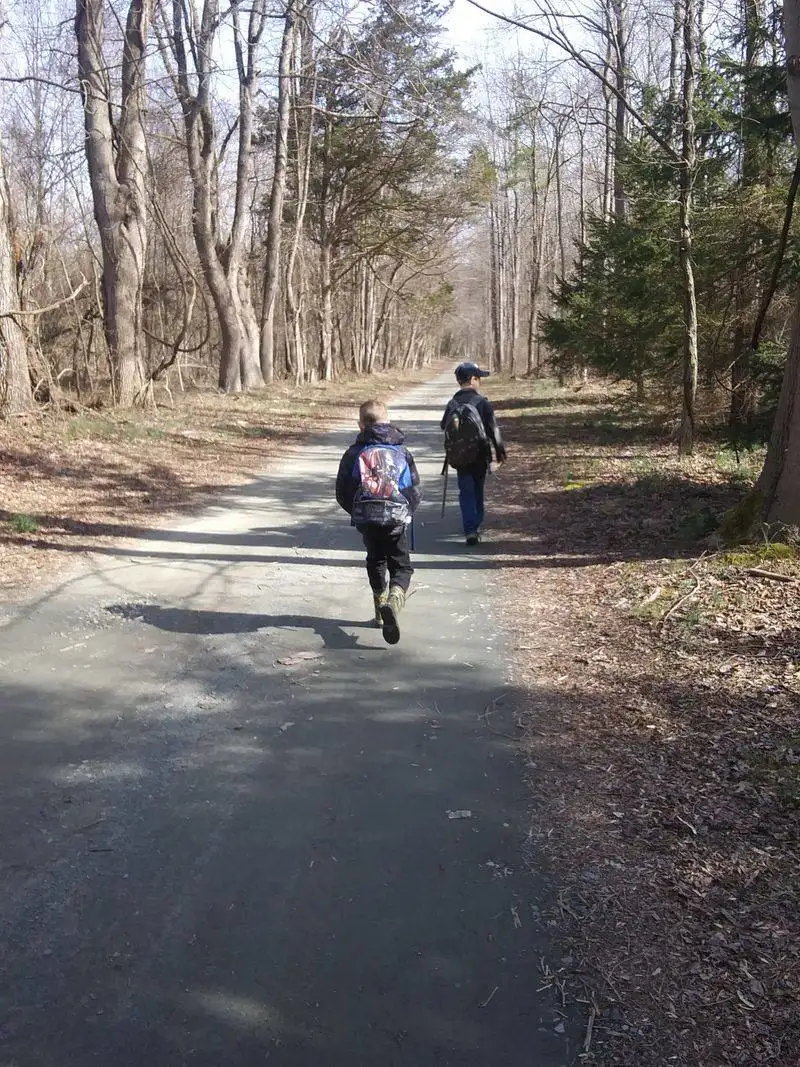 Accessibility and the paved nature trail nearby