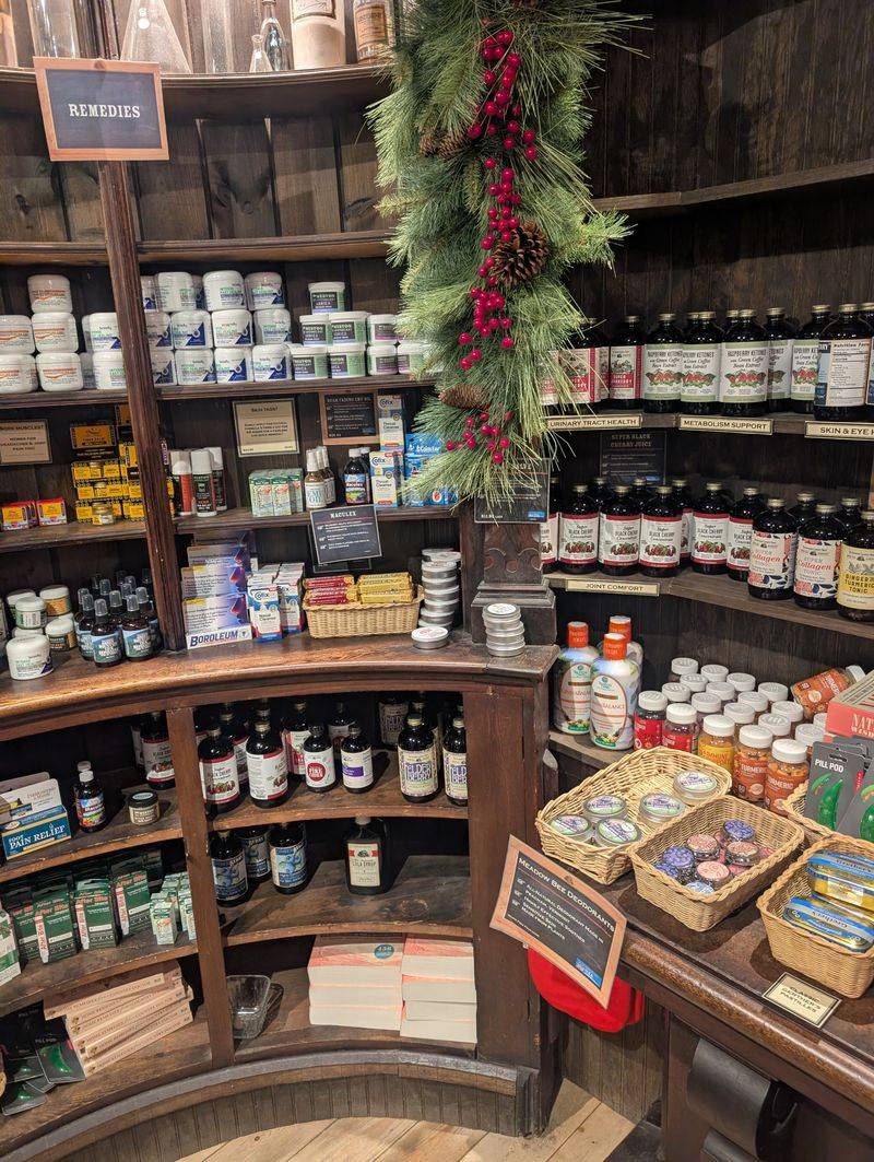 Soap and Apothecary Shelves