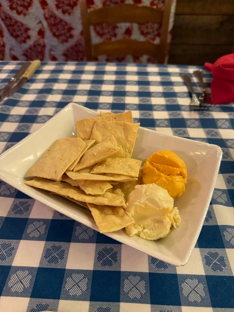 Cheese, Crackers, And Shrimp Cocktail To Start