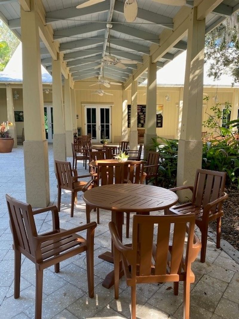 The Garden Cafe at McKee Botanical Garden