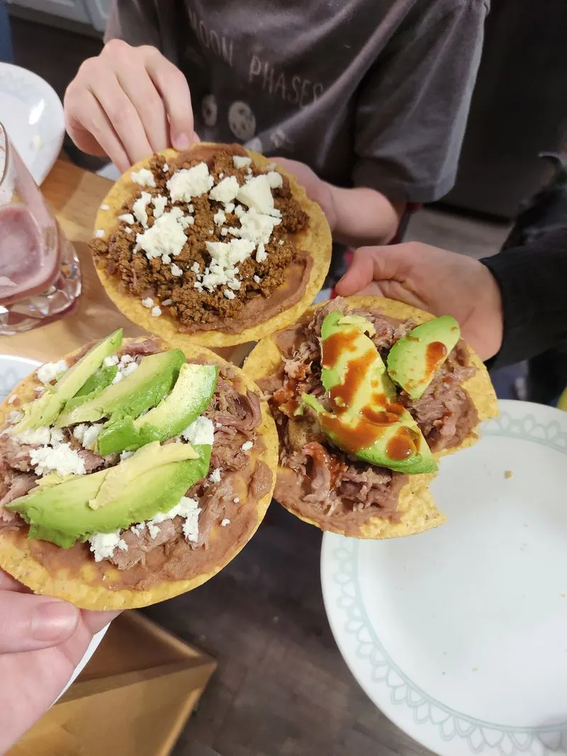 Taco Variety and Fresh Ingredients