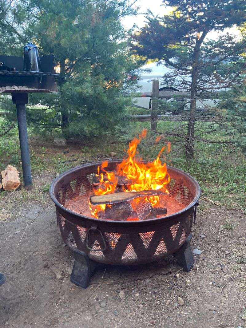 Campfire cooking and local eats