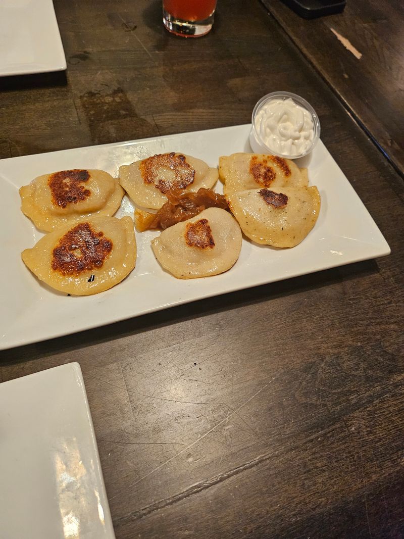Signature Potato Cheddar Pierogis