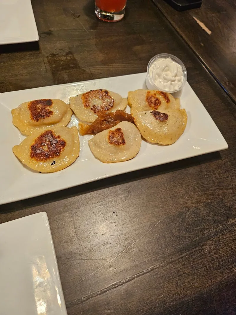 Signature Potato Cheddar Pierogis