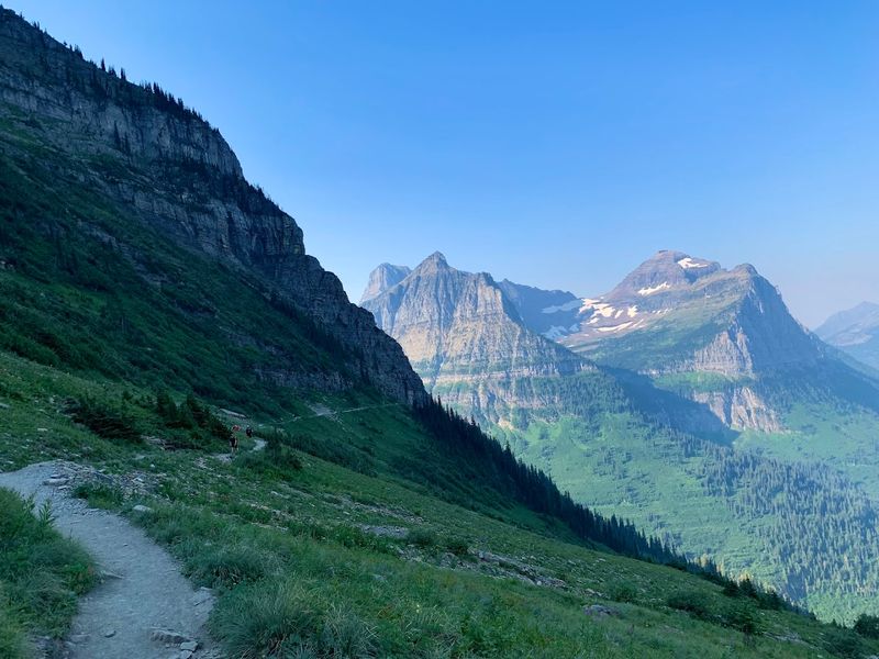 Hiking the Highline Trail in Glacier National Park