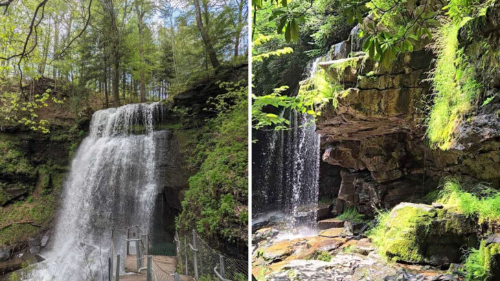 9 Pennsylvania Waterfalls You Can Walk Behind That Feel Straight Out of a Movie