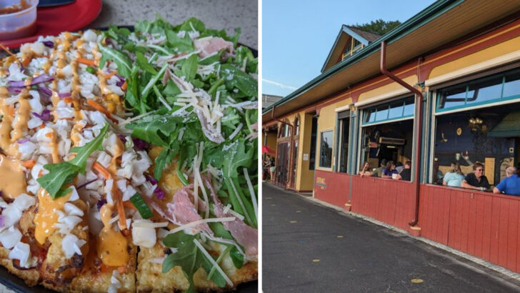 A 100-Year-Old Train Depot Near Lake Michigan Is Now Home to One of Michigan&rsquo;s Most Unique Pizza Restaurants