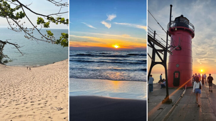 A 400-Acre Lake Michigan Park With Towering Dunes, Treasure-Filled Shorelines, And A Trail To A Harbor Lighthouse