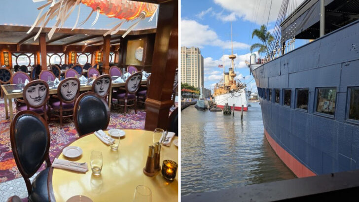 A Century-Old Sailing Ship Docked in Pennsylvania Now Serves Dinner on the Water