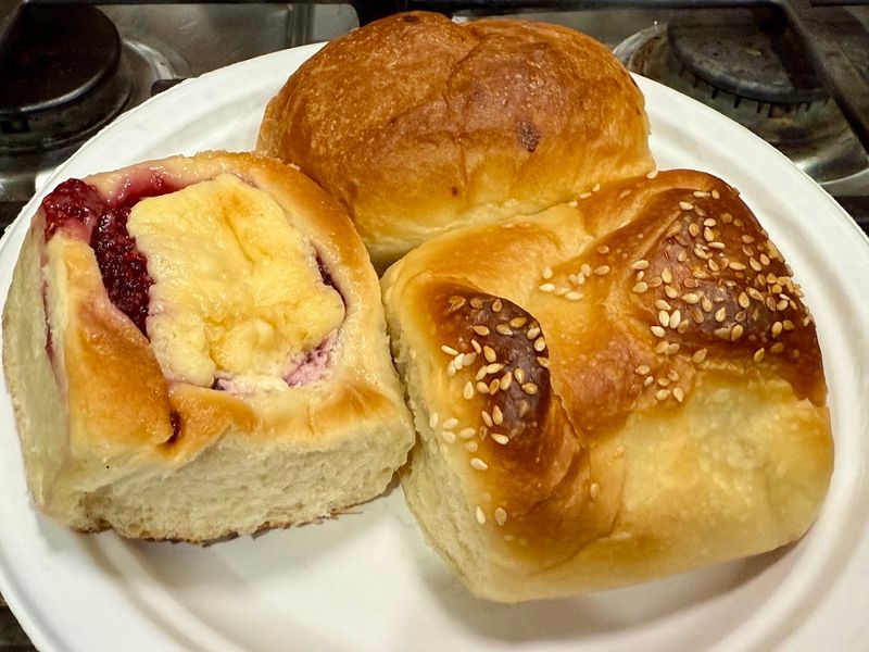 Cream Cheese and Fruit Combo Kolaches