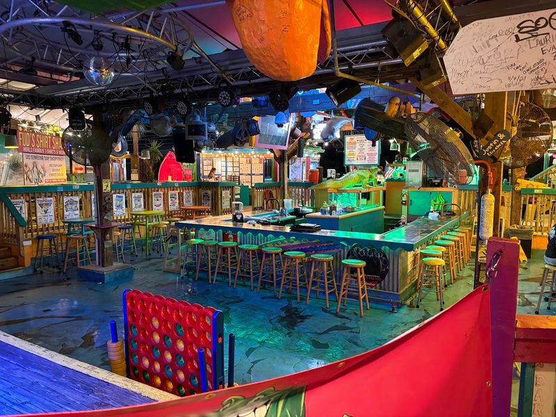 A Maze-Like, Graffiti-Covered Interior