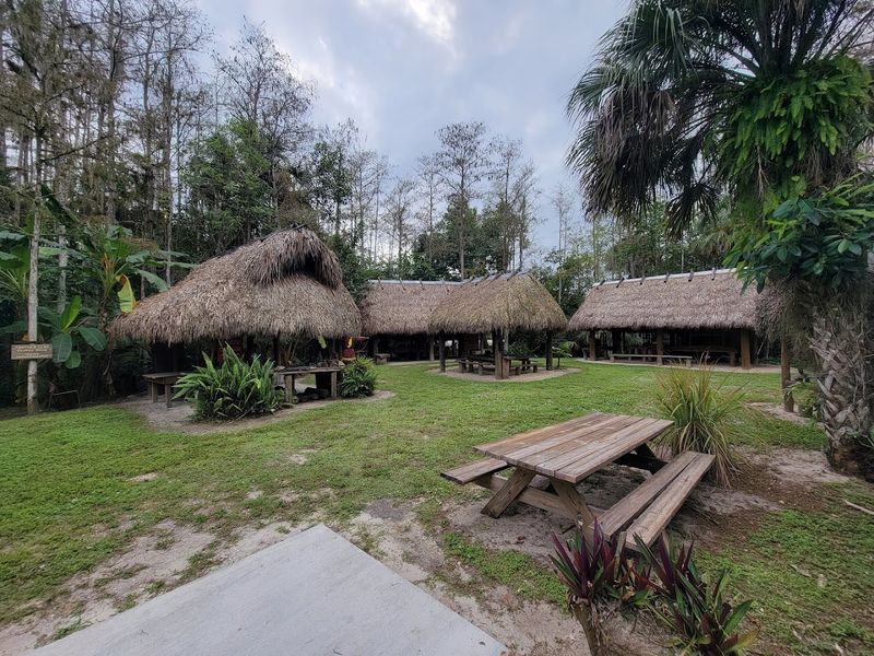 Seminole Village and Ceremonial Grounds Along the Trail