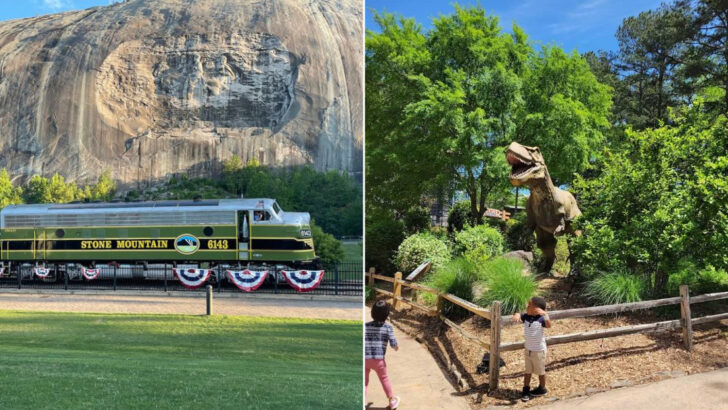 A Mountain Adventure With Dinosaurs And Fire Shows Awaits At This Georgia Park