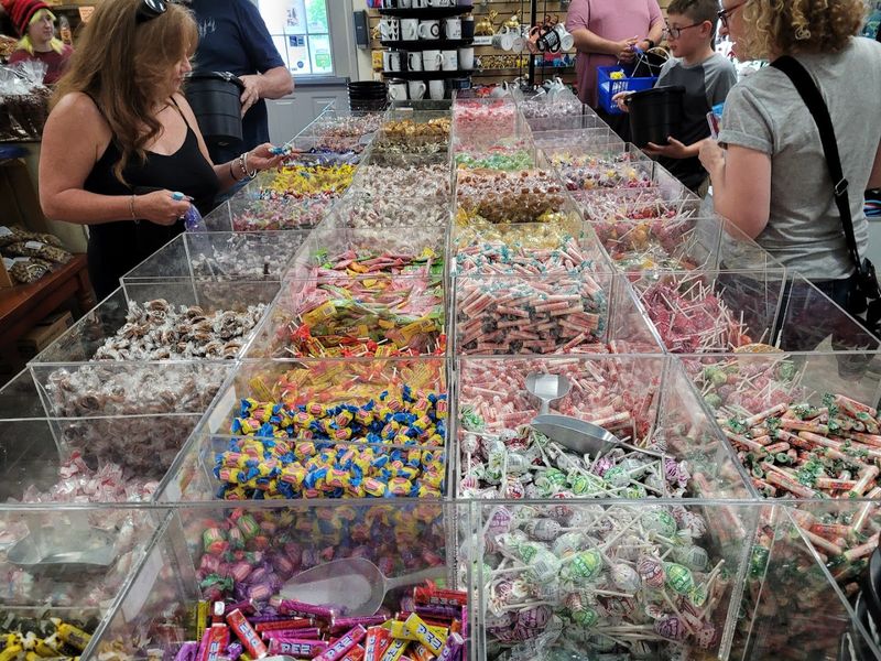 Candy Counters Loaded With Nostalgia