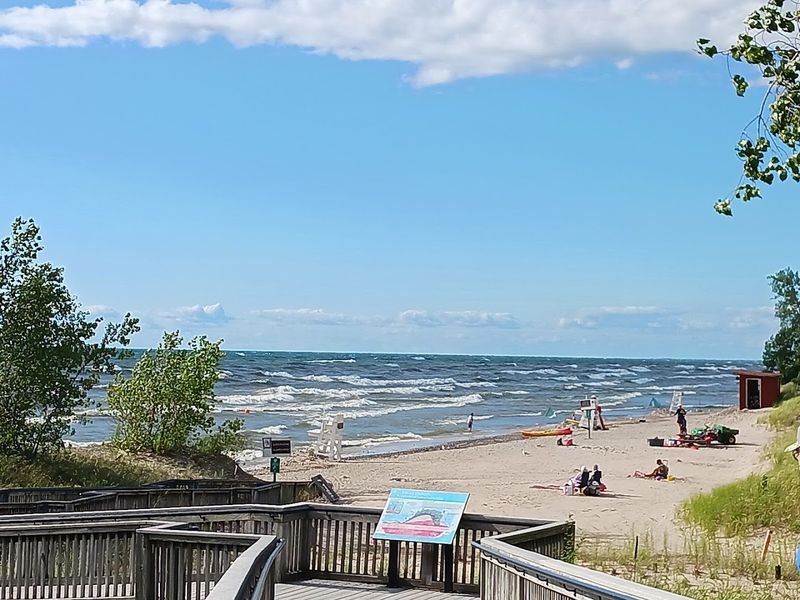 Calm, Shallow Swimming Perfect for Families with Young Kids