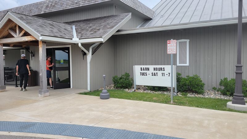 Dining Inside a Real Restored Barn