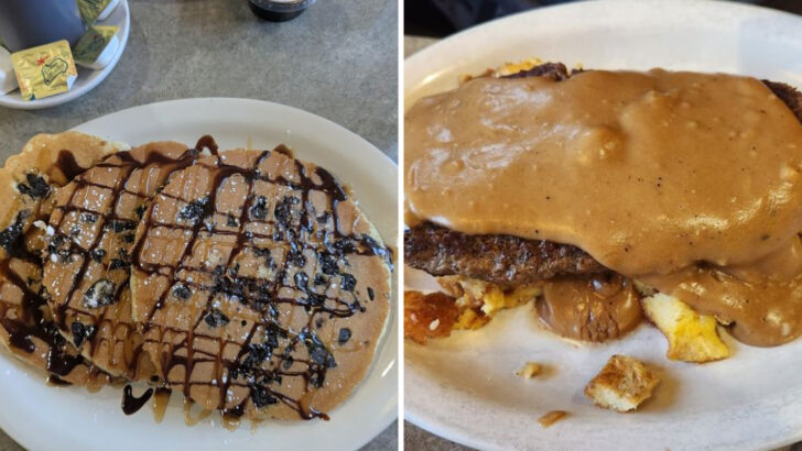 A Small-Town Pennsylvania Diner Puts Giant Pancakes Next to Classic Comfort Food — And Locals Say It’s the Best Thing on the Menu