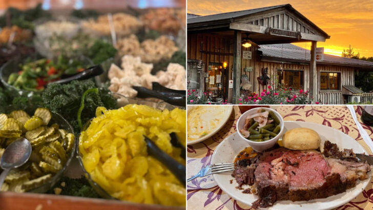 A Supper Club in Rural Georgia Only Opens Three Nights a Week but People Drive From Miles Away for the Salad Bar Alone