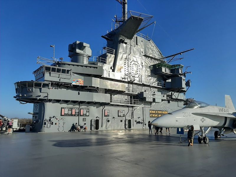 Patriots Point Naval & Maritime Museum: USS Yorktown Hangar Deck, Mount Pleasant