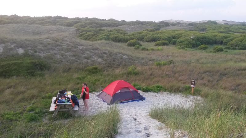 Primitive Camping on Bear Island