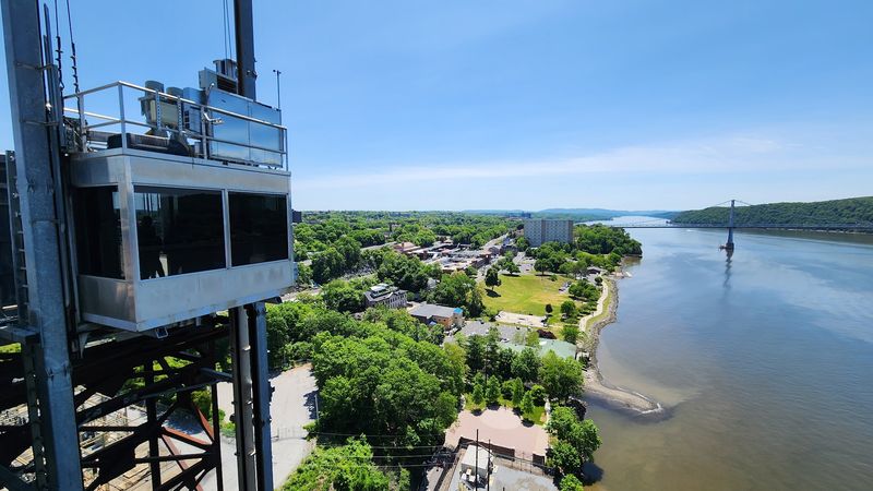 The Glass Elevator: Descending to the Riverbank