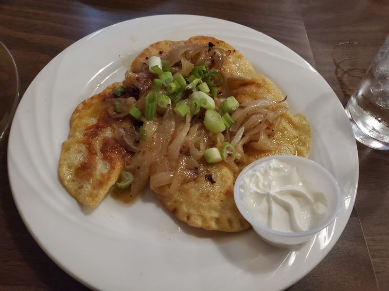 Tasting the Signature Pierogi and Cabbage Rolls