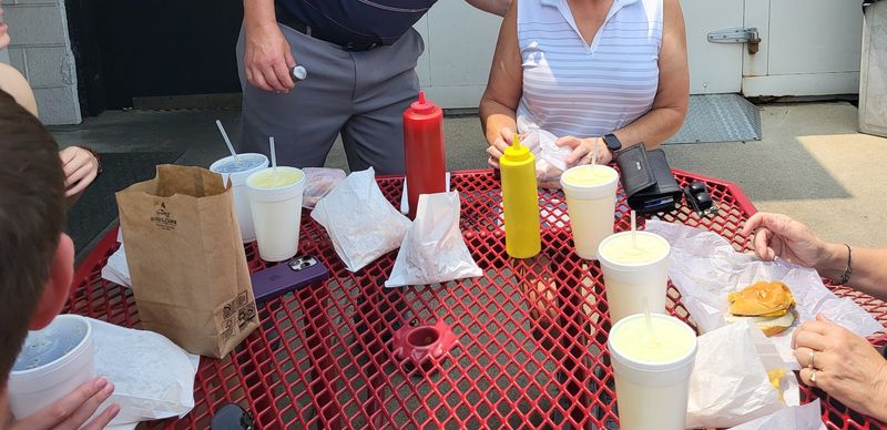 Picnic Tables and Old-School Vibe
