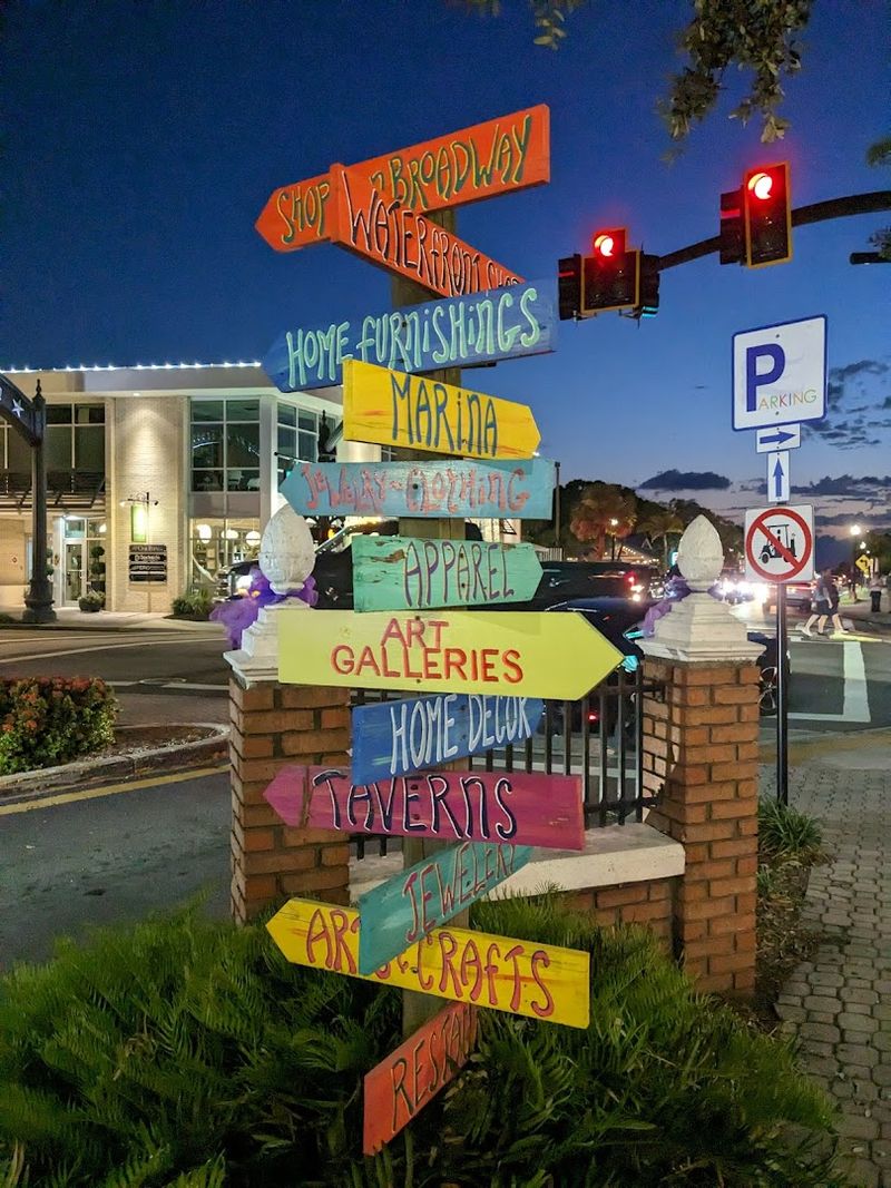 Downtown Dunedin's Vibrant Main Street Scene