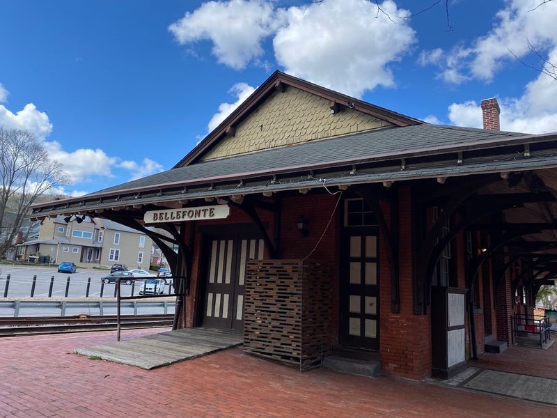 Bellefonte Railroad Station and Waterfront