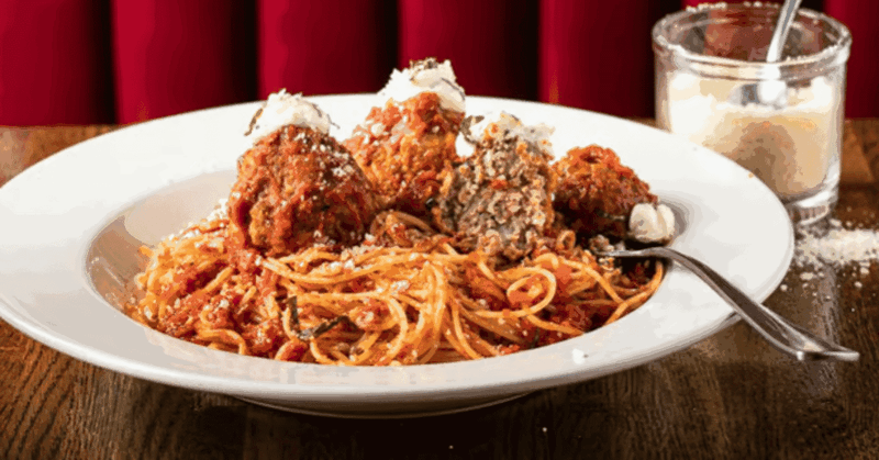 Meatballs With A Cloud Of Ricotta