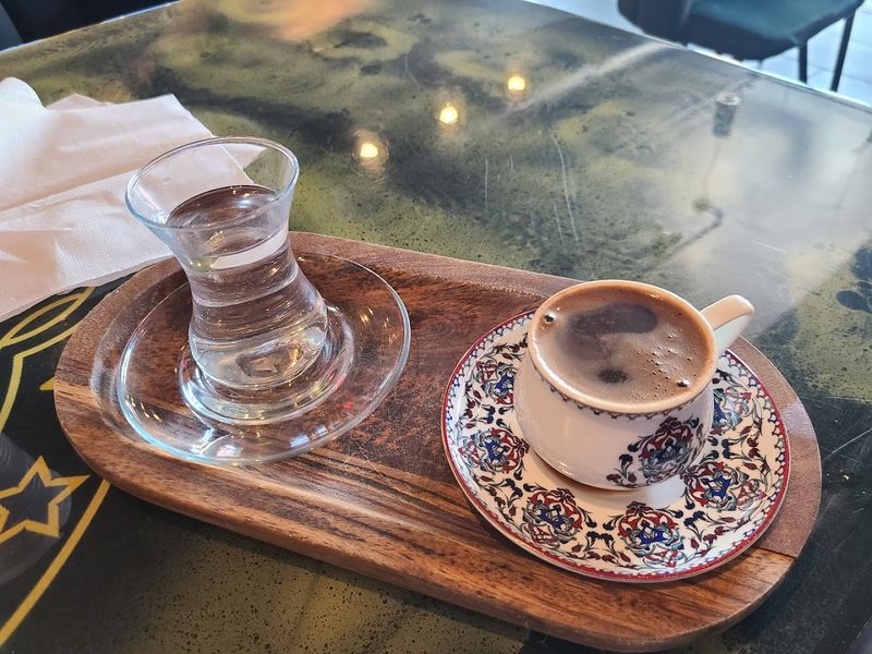 Turkish Coffee Served the Traditional Way