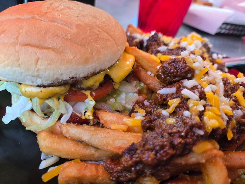 Half-Pound Burgers That Anchor the Menu