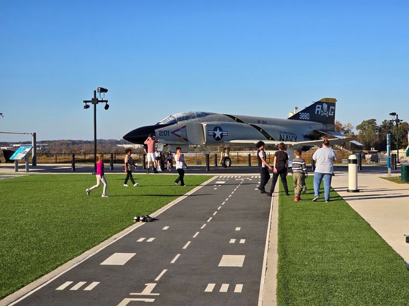 Historic Fighter Jet Display and Aviation Memorial On Site