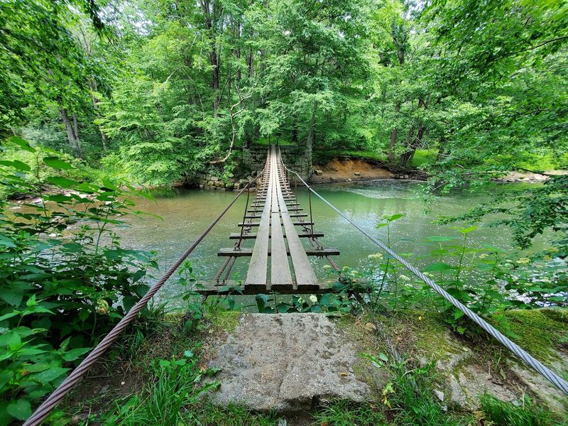 Little Toby Creek Swinging Bridge (Brockway)