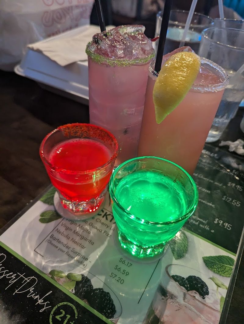 A Party Atmosphere With Live Entertainment