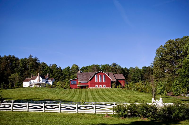 Cottages With Porches and Golf Carts
