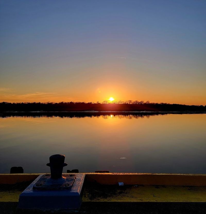 Sunset at the Waterfront