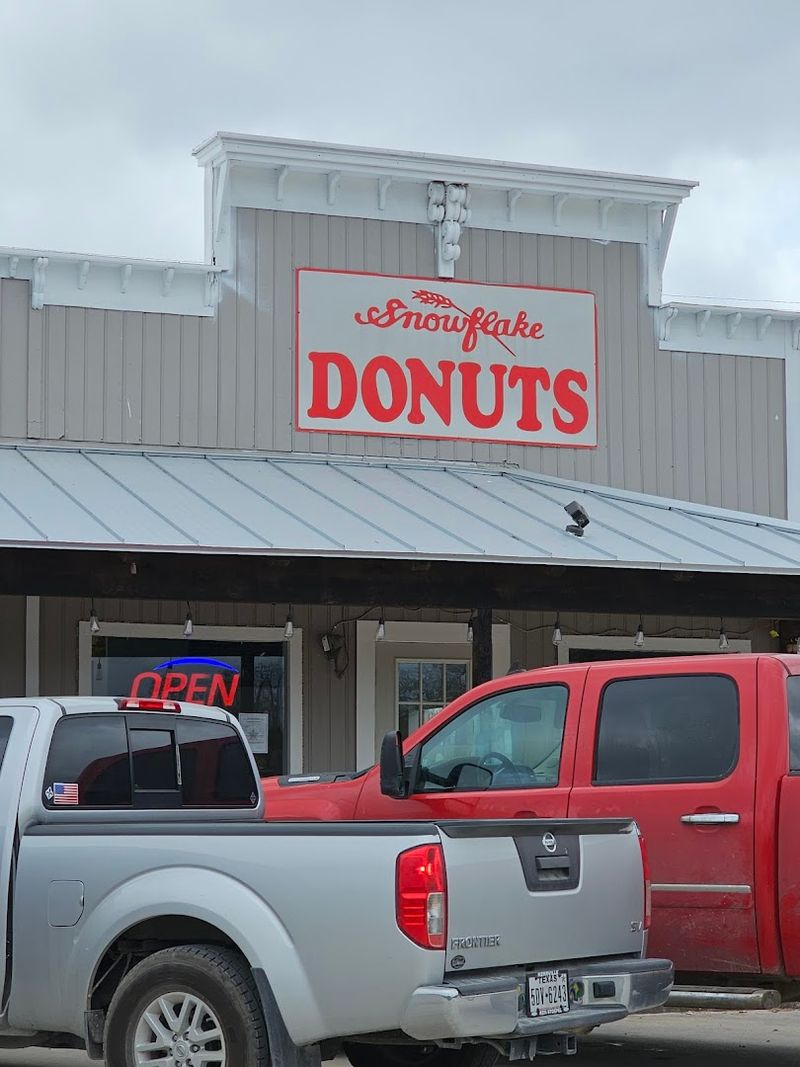 Snowflake Donuts Bandera (Bandera)