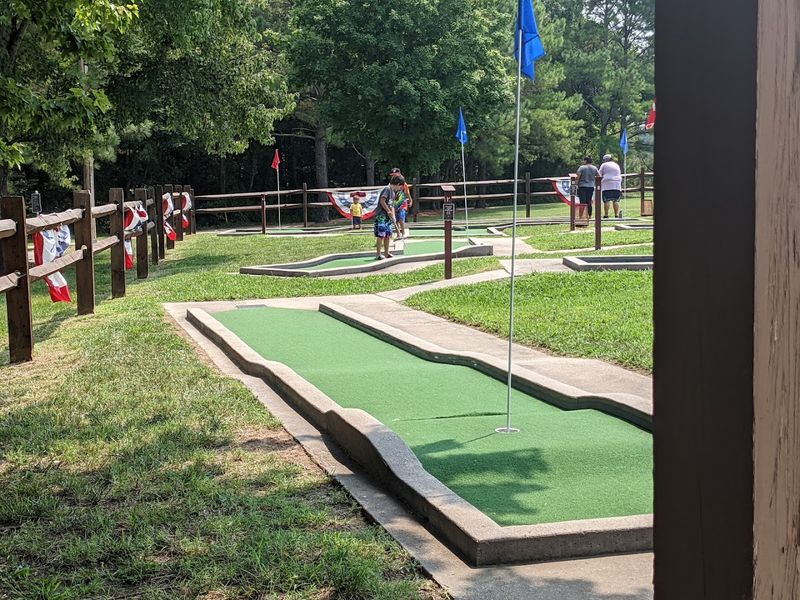 An 18-Hole Mini Golf Course That's Surprisingly Challenging