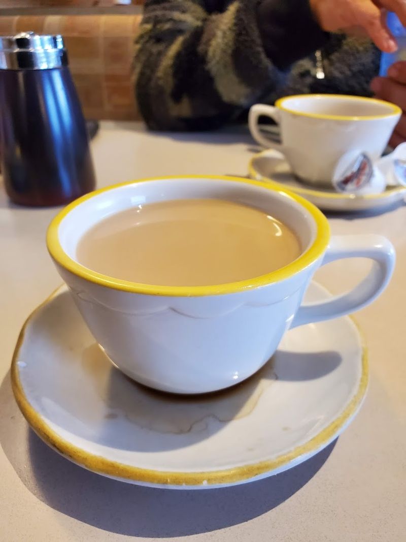 Hot Coffee Served the Old-School Way — No Frills, All Flavor