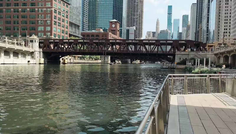 Boat tours and river cruises from the walkway