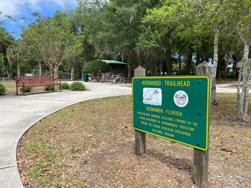 Hernando Trailhead and Citrus County Lake