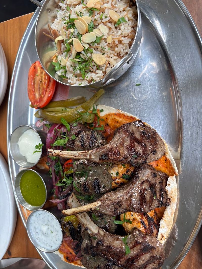 A Balance of Meat, Seafood, and Plant-Based Dishes