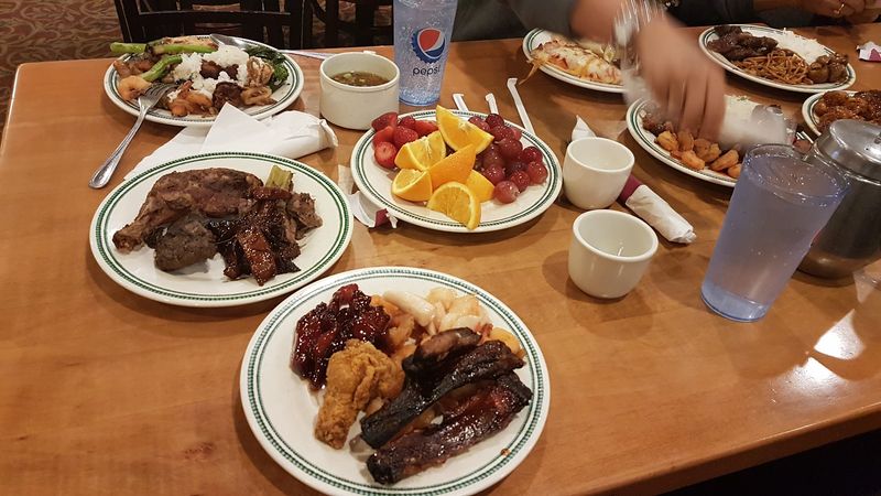 Tender Spare Ribs Straight from the Buffet