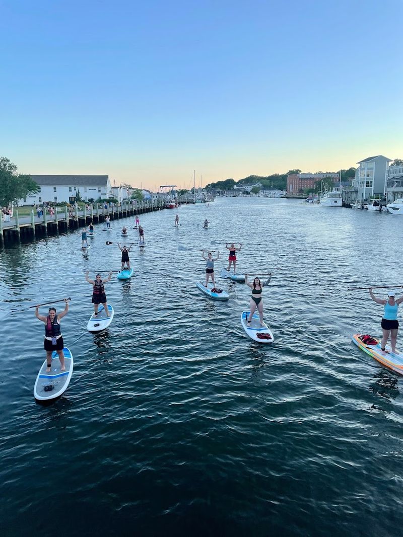 Sailing and Kayaking on the Mystic River