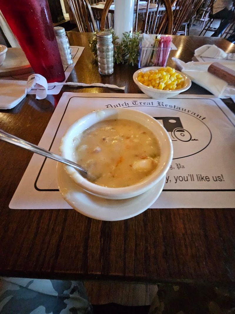 The Soup and Salad Bar Alongside the Fish Fry