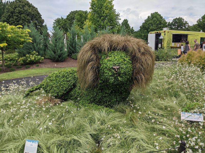 Outdoor Botanical Gardens and Sculptural Spaces