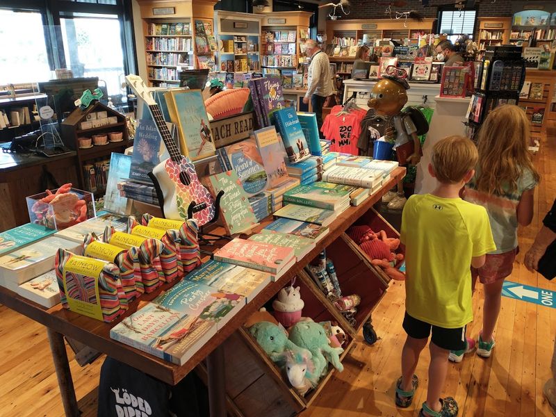 Exploring the Children's Book Section